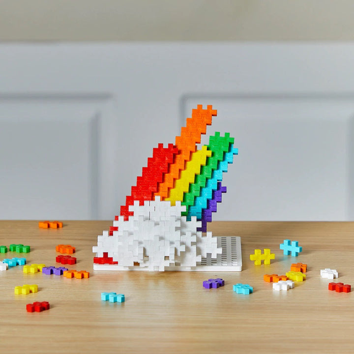 Plus Plus Mini Tube 240-Piece (Rainbow Mix)-Toys & Learning-Plus-Plus-027507 RB-babyandme.ca