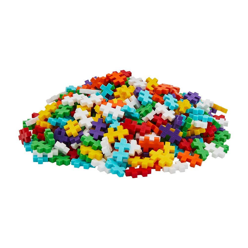 Plus Plus Mini Tube 240-Piece (Rainbow Mix)-Toys & Learning-Plus-Plus-027507 RB-babyandme.ca