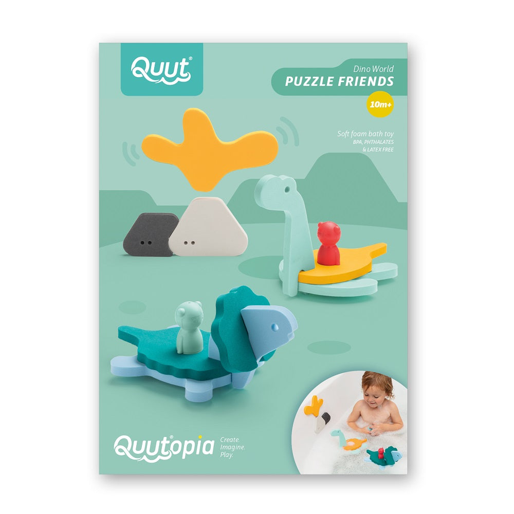 Quut Puzzle Friends (Dino World)-Bath-Quut-030941 DW-babyandme.ca