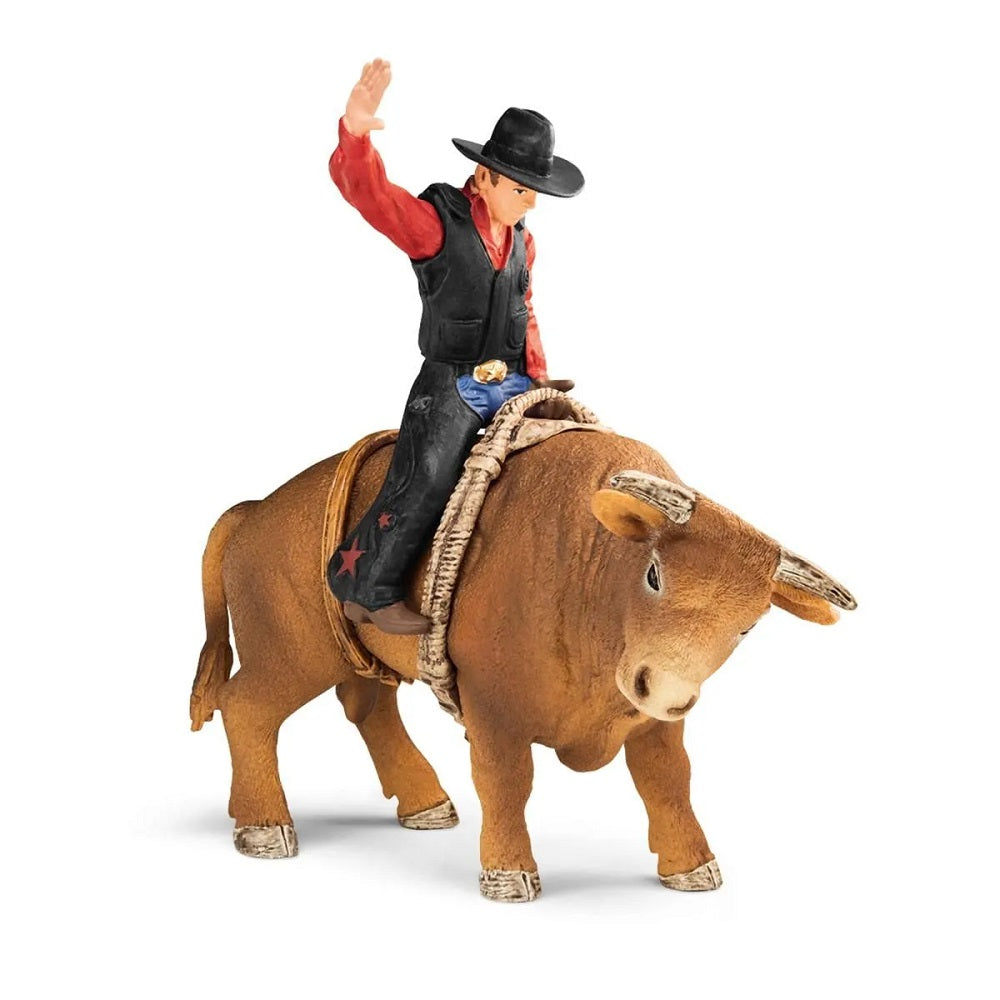 Schleich Cowboy with Bull-Toys & Learning-Schleich-009261 CB-babyandme.ca