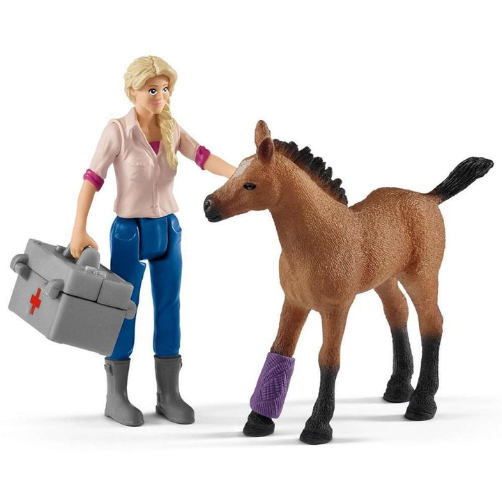 Schleich Vet Visiting Mare & Foal-Toys & Learning-Schleich-028099-babyandme.ca