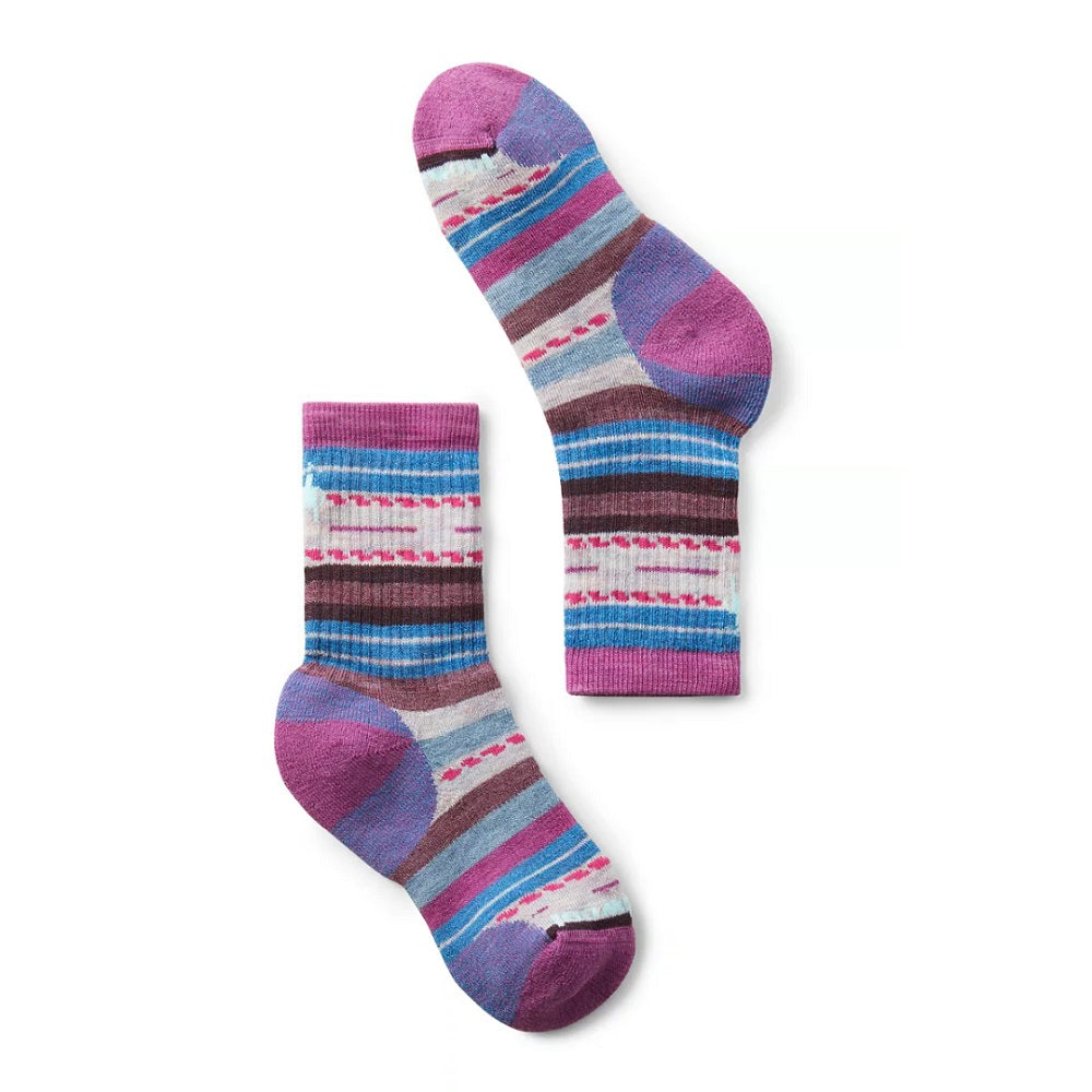 SmartWool Hike Crew Socks 1-Pack (Meadow Mauve Margarita)-Apparel-SmartWool--babyandme.ca