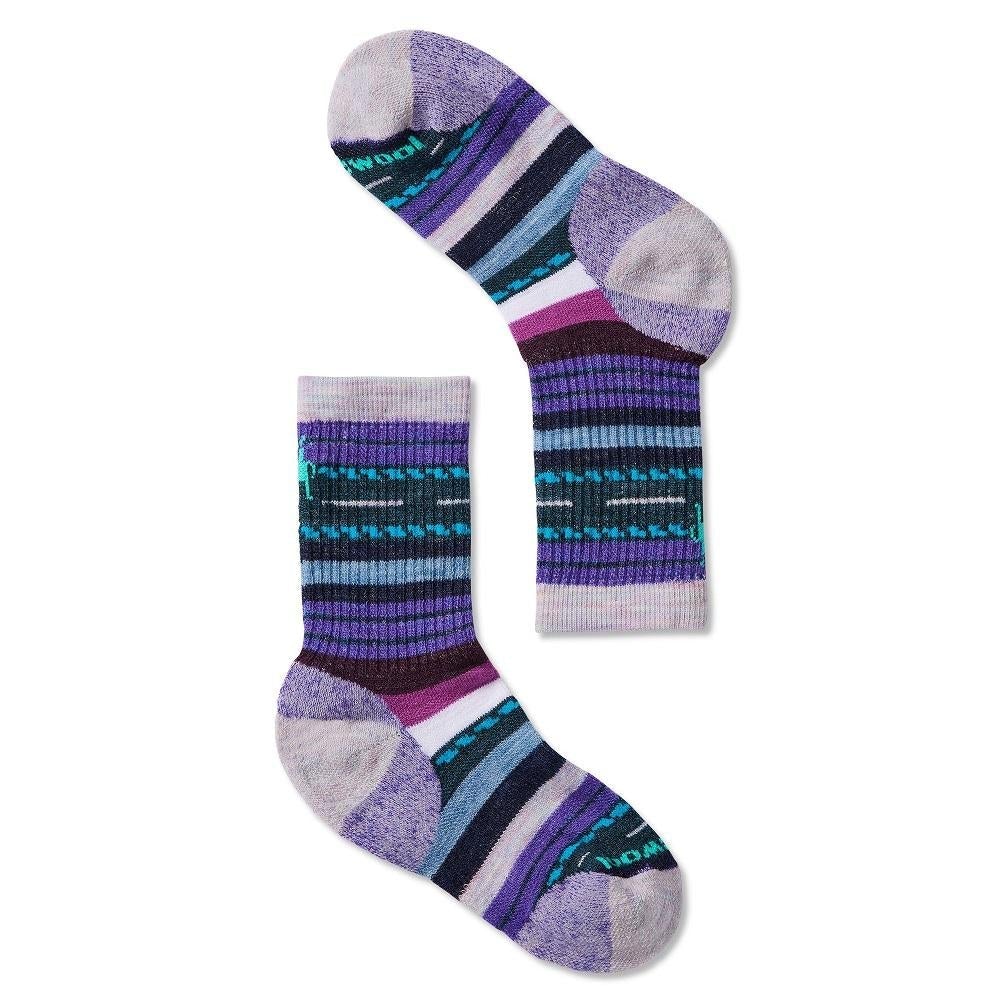 SmartWool Hike Crew Socks 1-Pack (Purple Eclipse Margarita)-Apparel-SmartWool--babyandme.ca