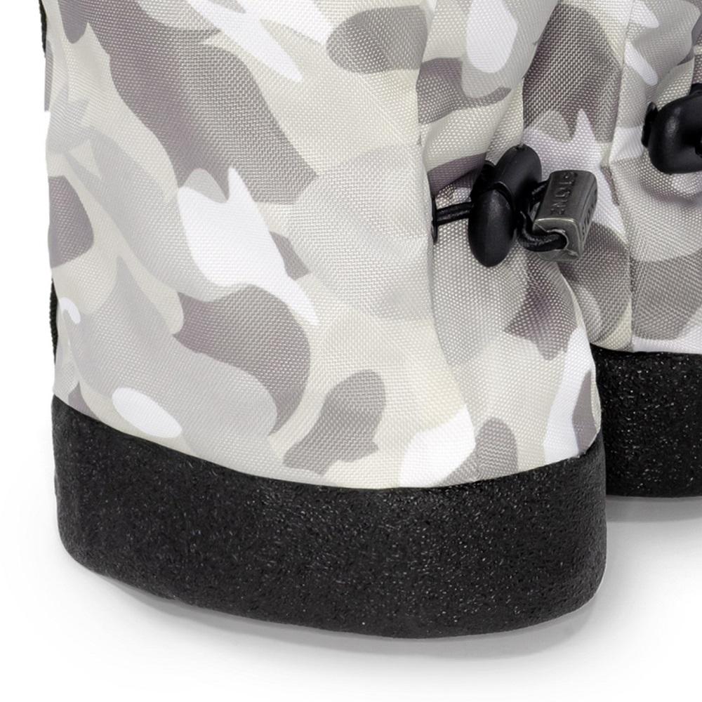 Stonz Baby Booties (Camo Print White Light Grey)-Apparel-Stonz-0-6 Months-030486 WG S-babyandme.ca