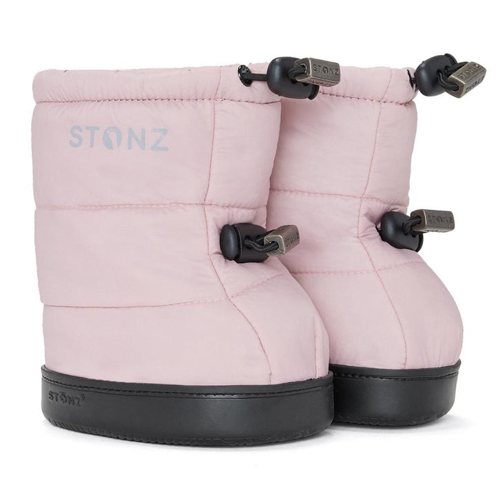 Stonz Toddler Puffer Booties (Haze Pink)-Apparel-Stonz--babyandme.ca