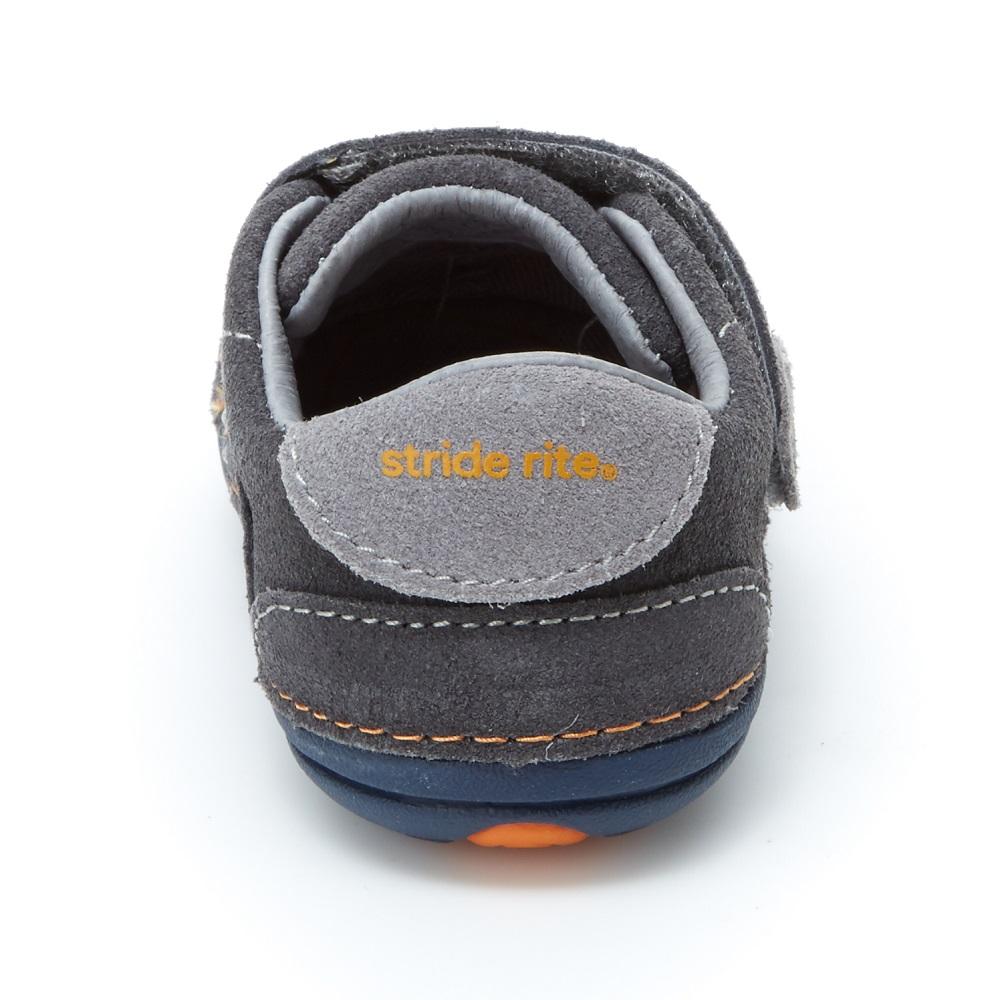 Stride Rite Soft Motion Kellen Sneaker (Grey)-Apparel-Stride Rite--babyandme.ca