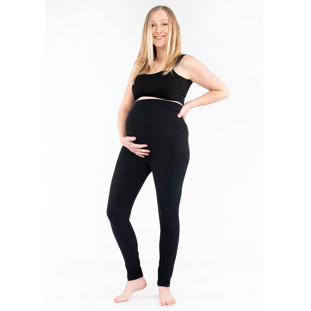 Buy Mamma's Maternity Heavy Cotton Lycra Black Maternity Legging Online at  Low Prices in India - Paytmmall.com