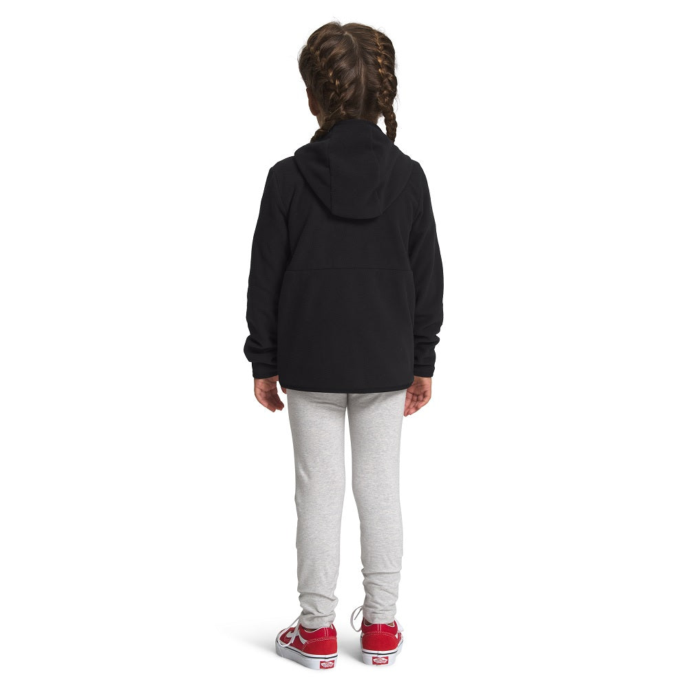 The North Face Kids Glacier Full-Zip Hoodie (TNF Black)-Apparel-The North Face--babyandme.ca