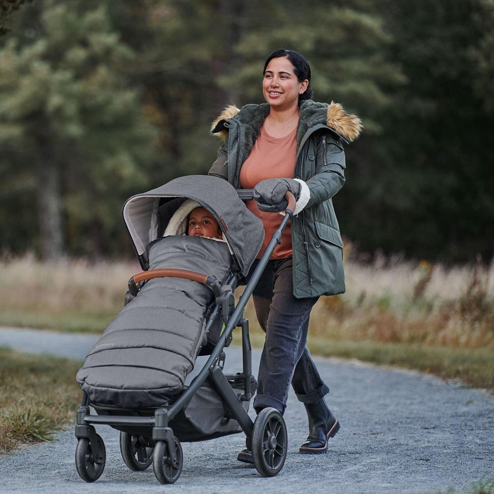 UPPAbaby Cozy Handmuffs (Greyson)-Gear-UPPAbaby-030453 GS-babyandme.ca