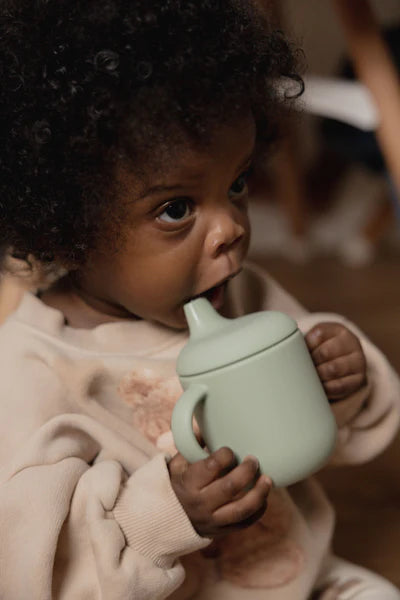 noüka Non-Spill Sippy Cup (Fern)-Feeding-noüka-031732 FN-babyandme.ca