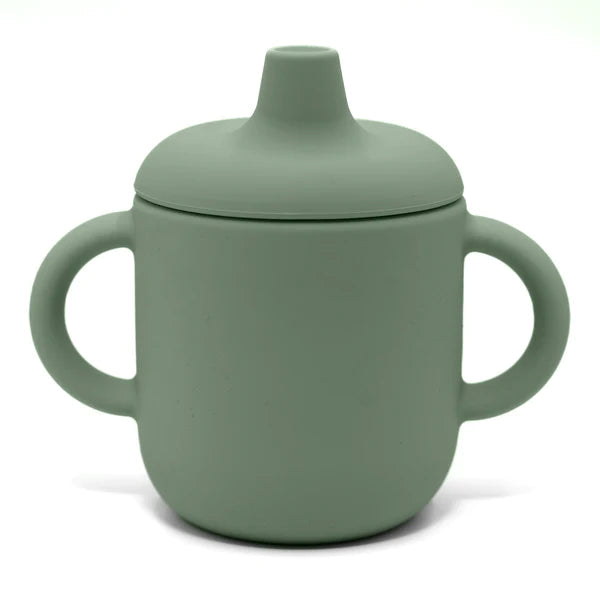 noüka Non-Spill Sippy Cup (Fern)-Feeding-noüka-031732 FN-babyandme.ca