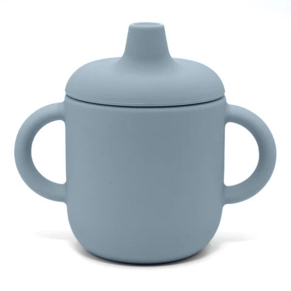 noüka Non-Spill Sippy Cup (Lily Blue)-Feeding-noüka-031732 LB-babyandme.ca